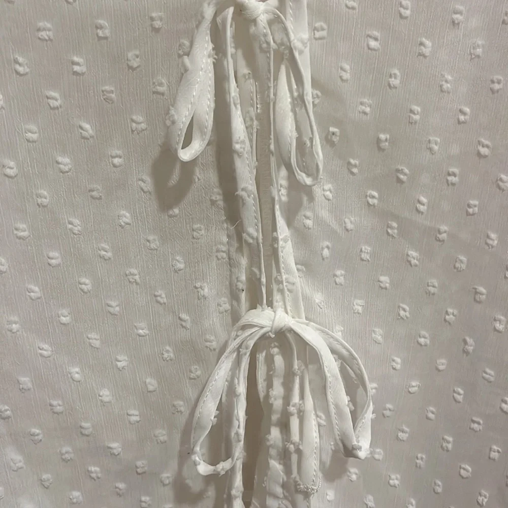 ASOS Maternity White Ruffle Blouse - Picture 4 of 5